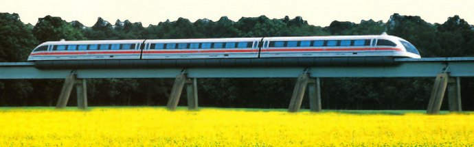 Самый быстрый общественный транспорт: маглев