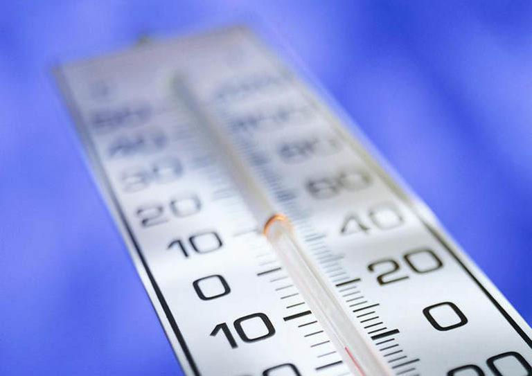 Самая низкая температура тела у человека: 9°С