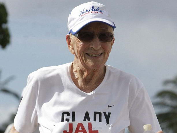 Самая пожилая в мире бегунья: Глэдис Беррилл