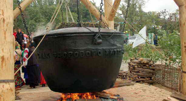 Самая большая порция овсяной каши