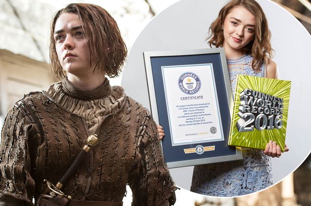 Самый многочисленный одновременный показ сериала: «Игра Престолов»