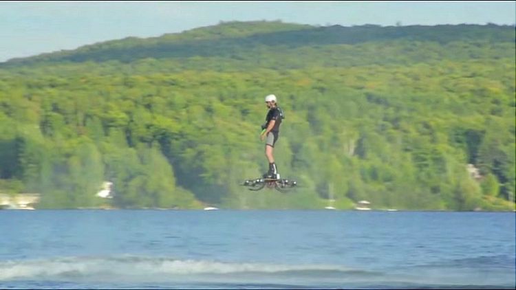 Самое длинное расстояние, которое пролетели на ховерборде