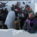 Самый большой снежный лабиринт Самый большой снежный лабиринт