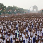 Самый массовый урок йоги Самый массовый урок йоги