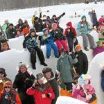 Самый большой снежный лабиринт Самый большой снежный лабиринт