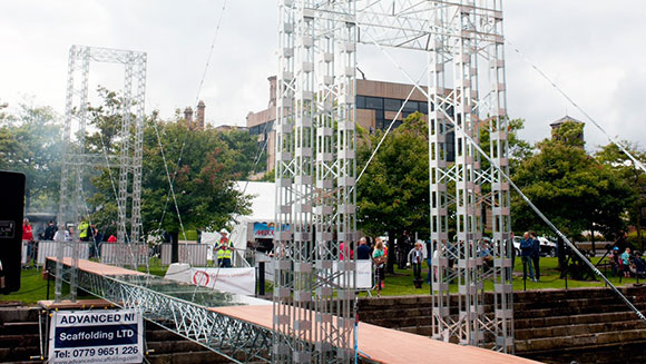 Самый большой мост, сделанный из конструктора Meccano