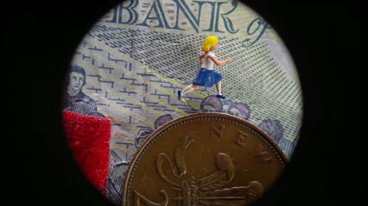 Самый маленький персонаж рекламного ролика