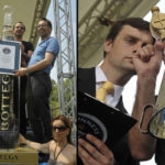 В Италии создали рекордную бутылку граппы и скатерть В Италии создали рекордную бутылку граппы и скатерть