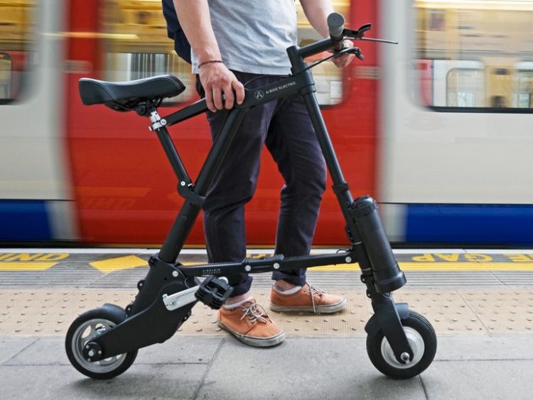 A-bike: самый маленький электровелосипед