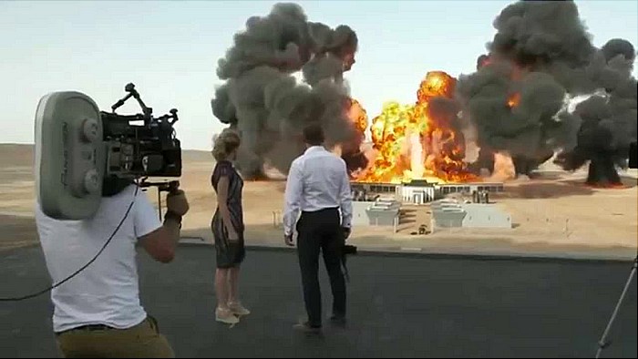 В фильме «007: Спектр» создали самый крупный взрыв в истории кино