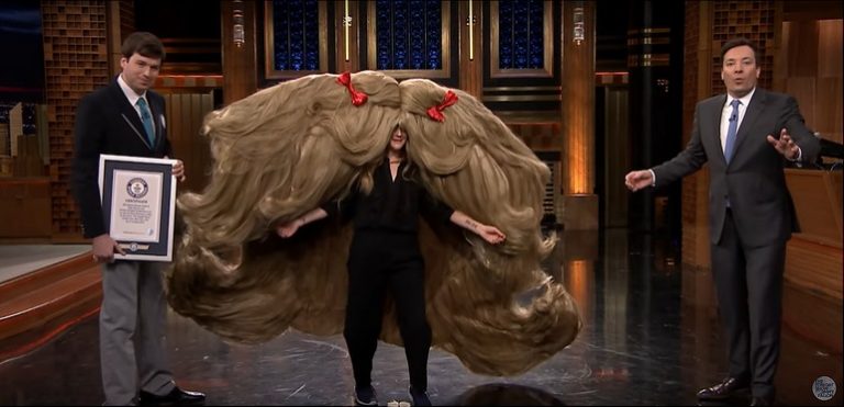 Три рекорда Гиннесса Дрю Берримор