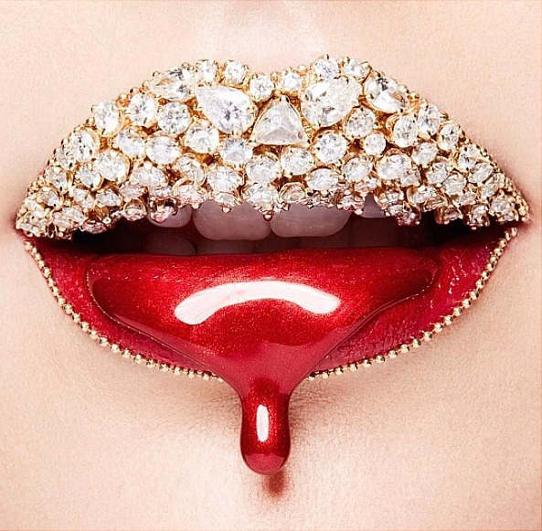 Самый дорогой губной арт