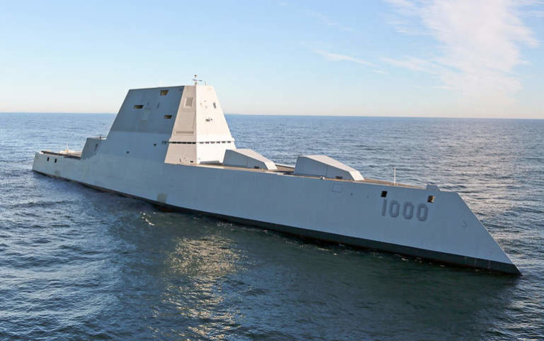 DDG-1000 Zumwalt установил рекорд как самый дорогой эсминец