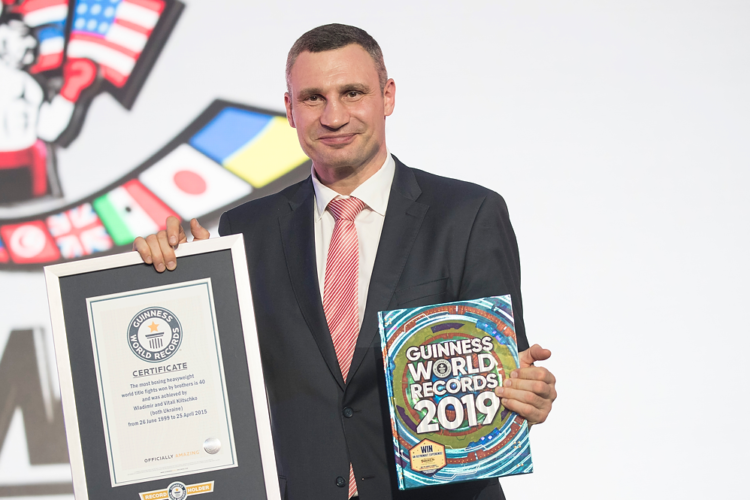 Братья Кличко в Книге рекордов Гиннесса