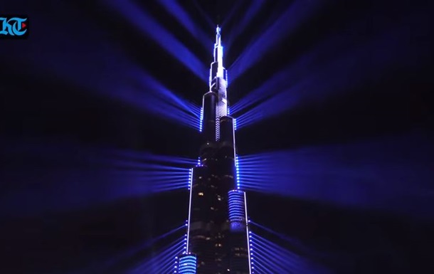 В Дубае состоялось рекордное лазерное шоу (видео)