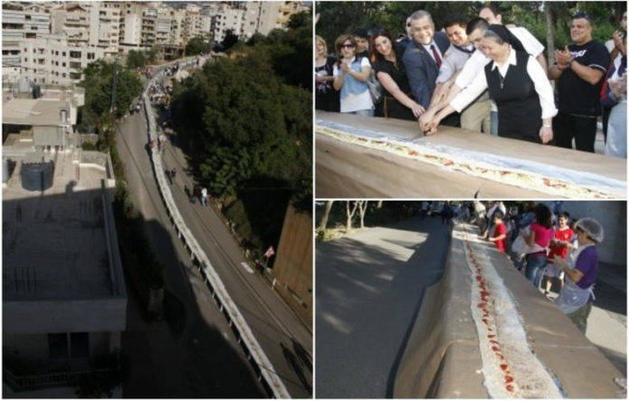 В Ливане создали рекордный бутерброд