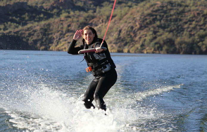 Самый скоростной вейкскейтинг (женский)