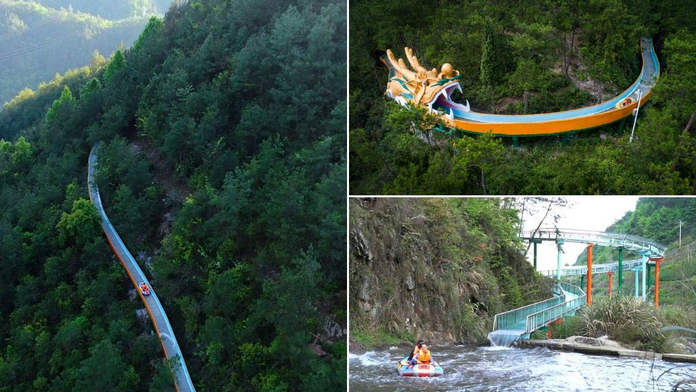 Самая длинная в мире водная горка