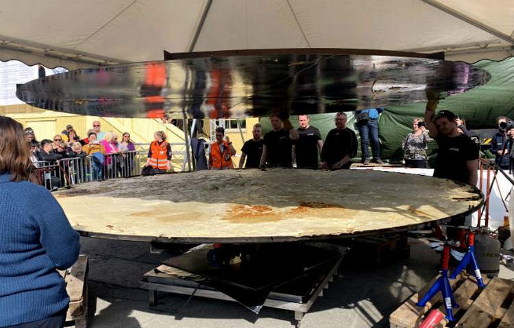 В Норвегии создали рекордный рыбный пирог