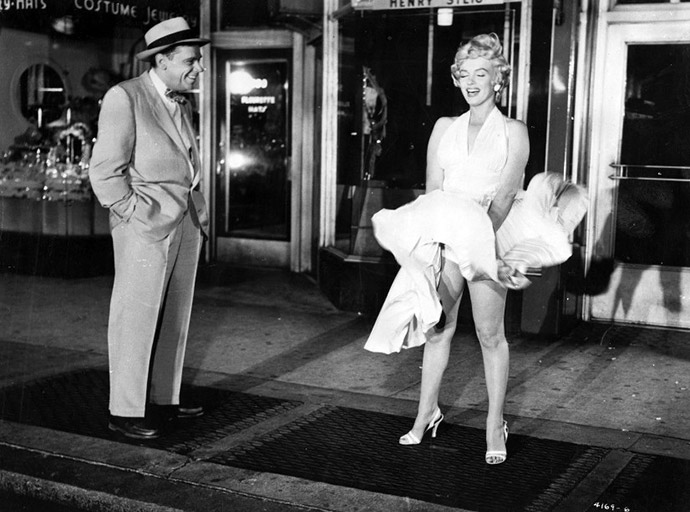 Сцена фильма The Seven Year Itch